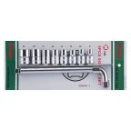  Набор 6-гранных торцевых головок с L-обр. воротком Hans, 4609M мни (0)