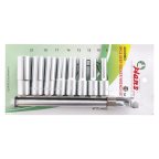  Набор 6-гранных длинных голов. с L-обр. воротком Hans, 4609MD мни (0)