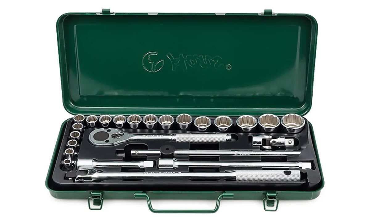  Набор 12-гранных торцевых головок Hans, 4624-2M (0)