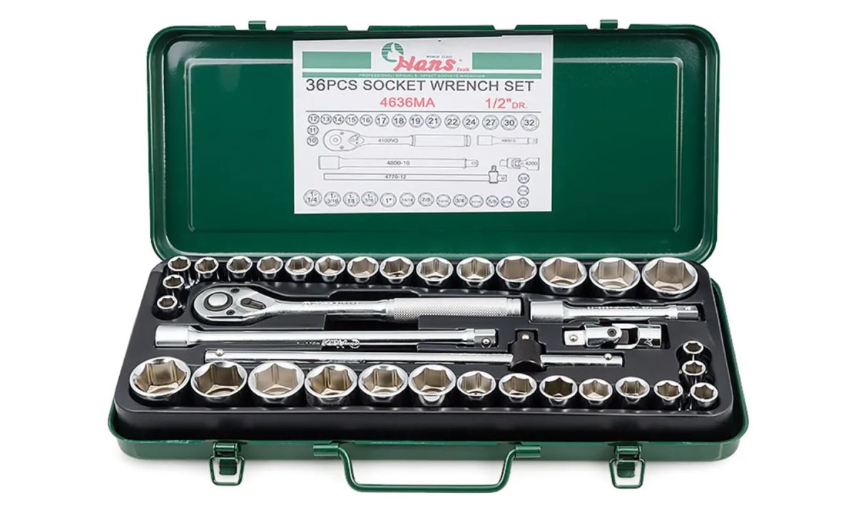  Набор инструментов на 1/2 Hans, 4636MA (0)