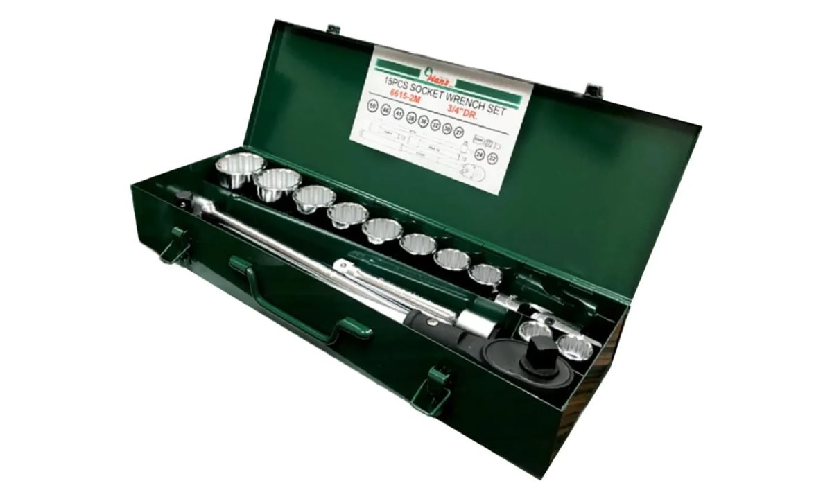  6615-2M набор инструментов на 3/4,12 гр, 15 предметов (0)