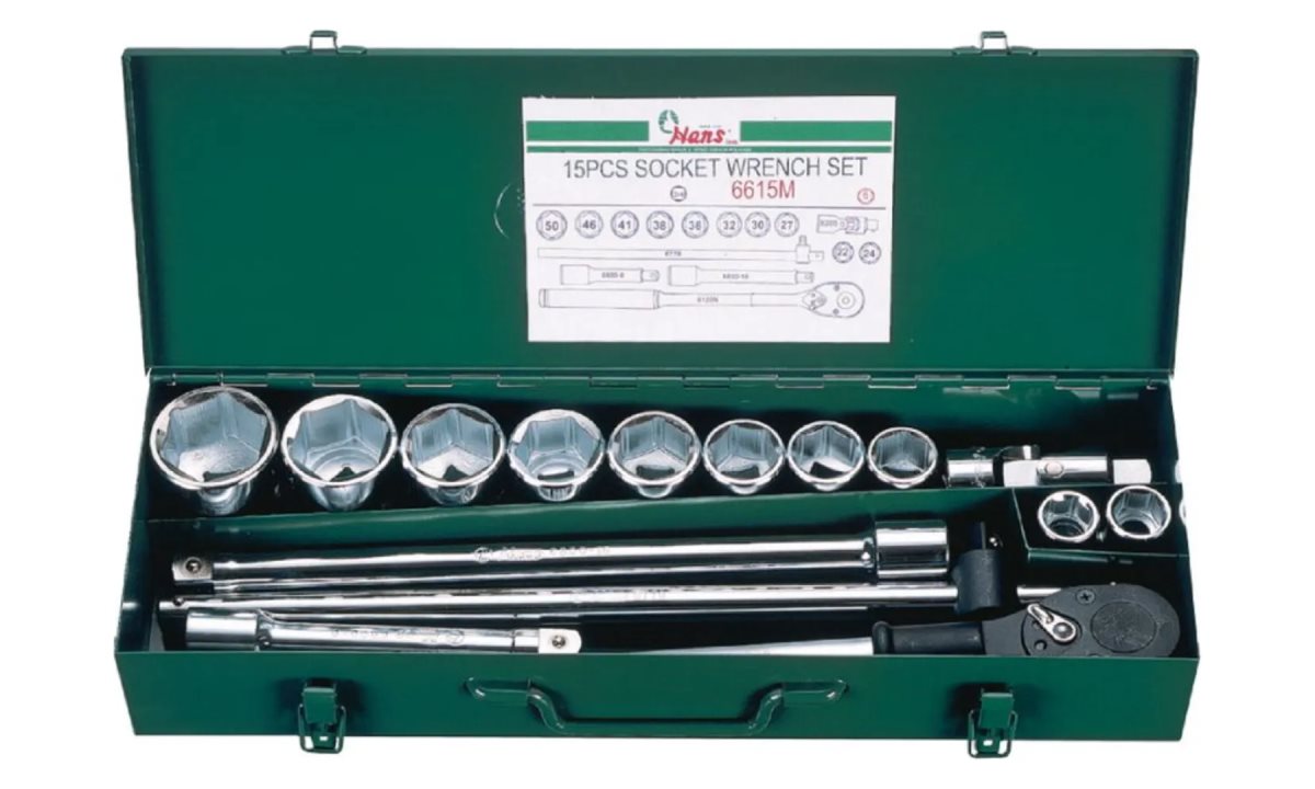  Набор торцевых головок на 3/4 Hans, 6615M (0)