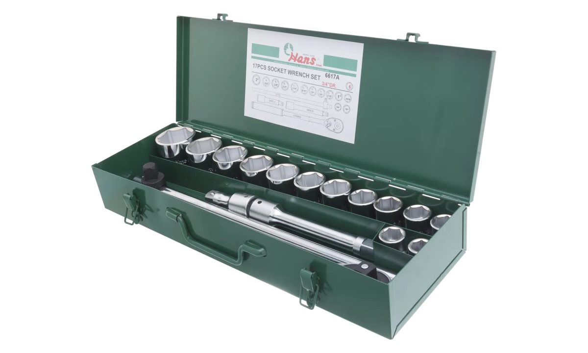  6617A набор инструментов на 3/4, дюйм, 17 предметов (0)