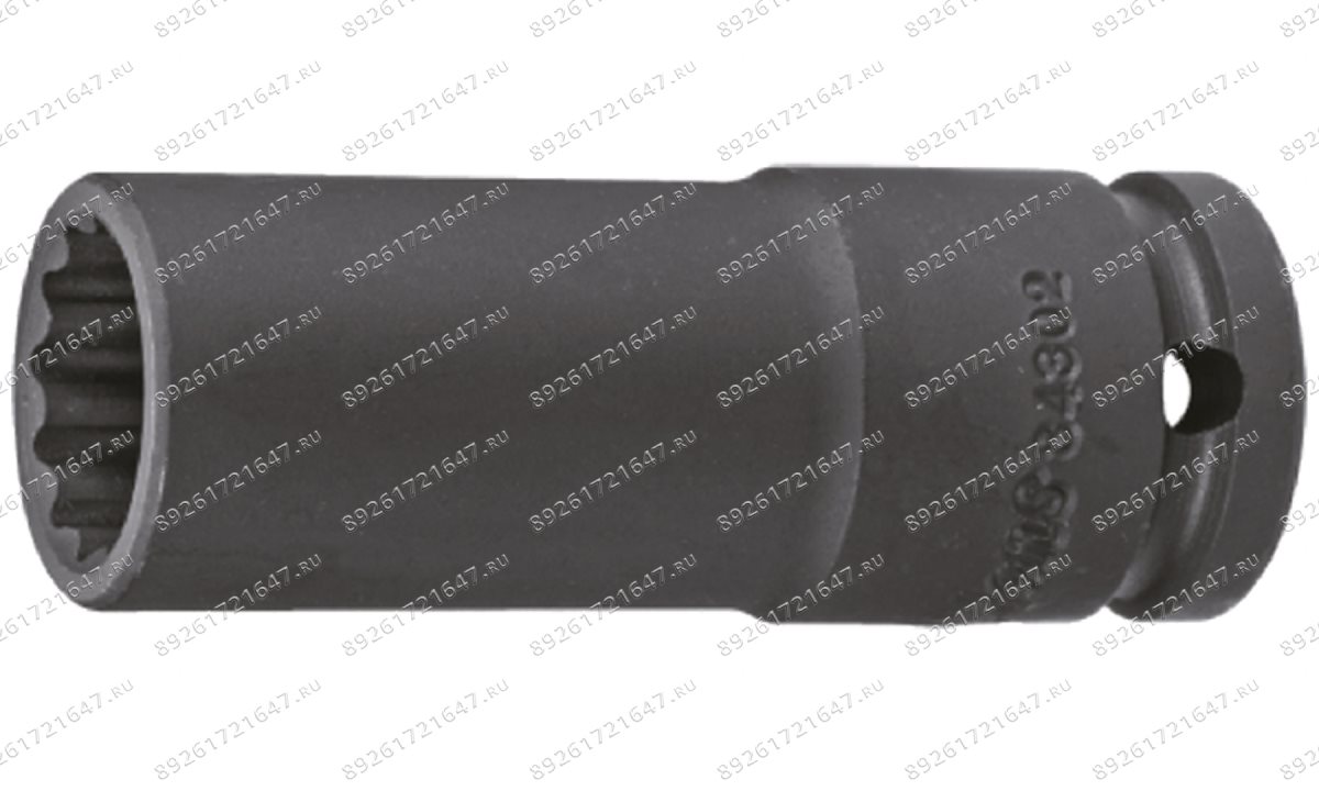  Ударная длинная головка 1/2 16мм. 12 граней 84302M16 (0)