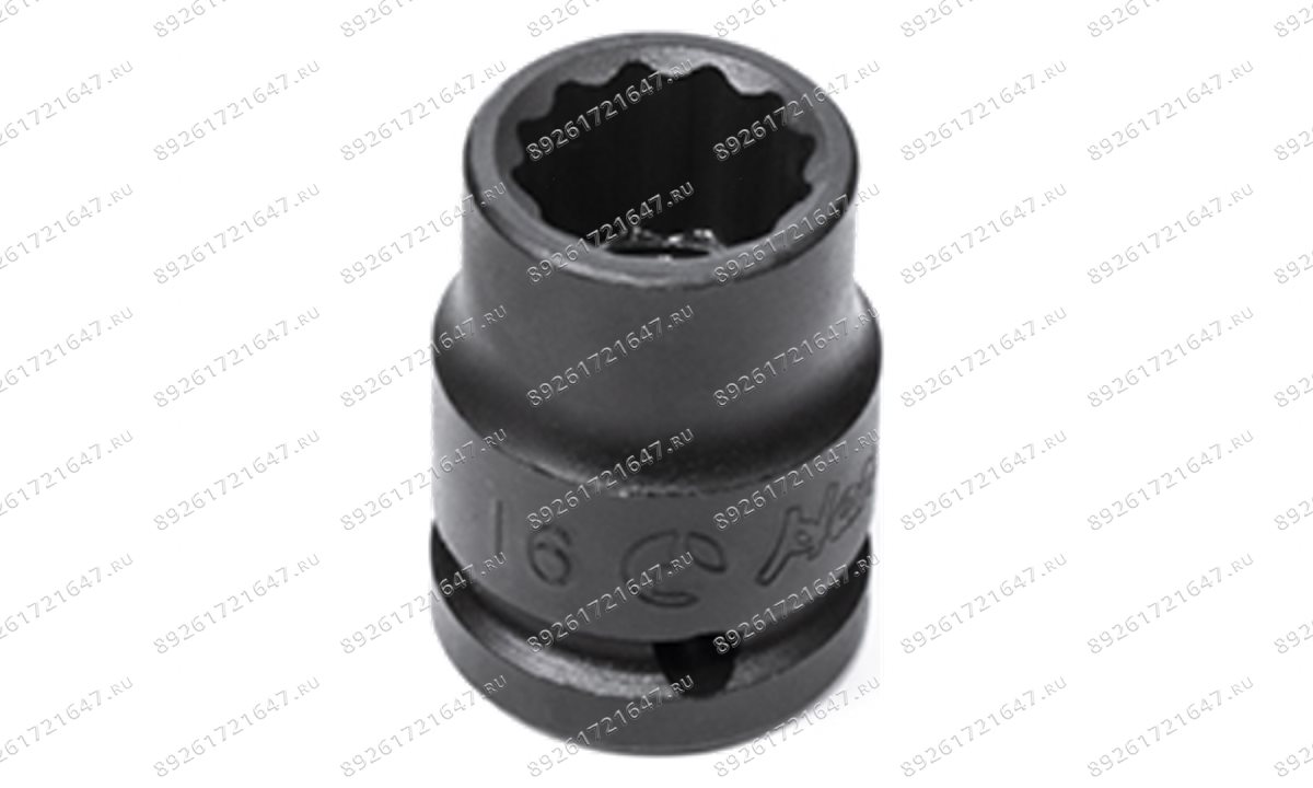  Ударная головка 1/2 16мм. 12 граней 84402M16 (0)