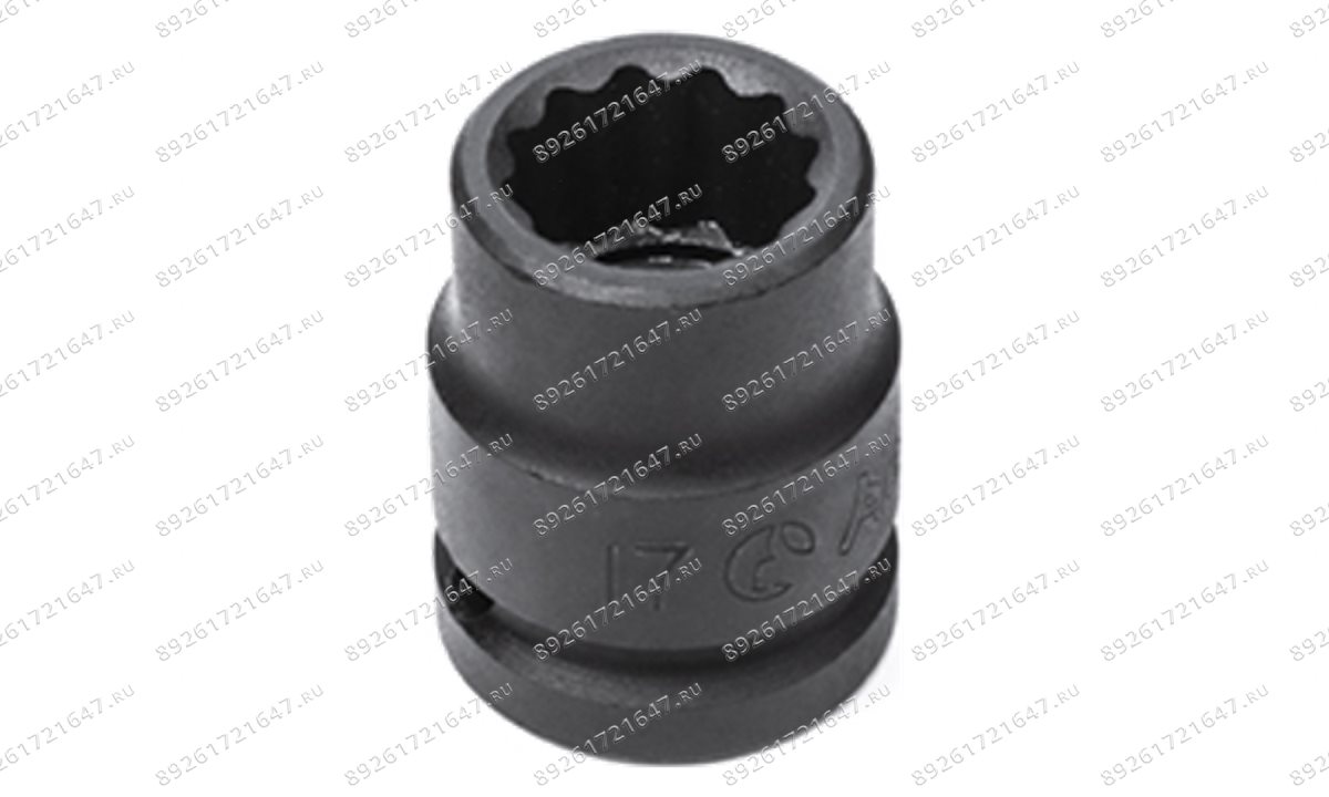  Ударная головка 1/2 17мм. 12 граней 84402M17 (0)