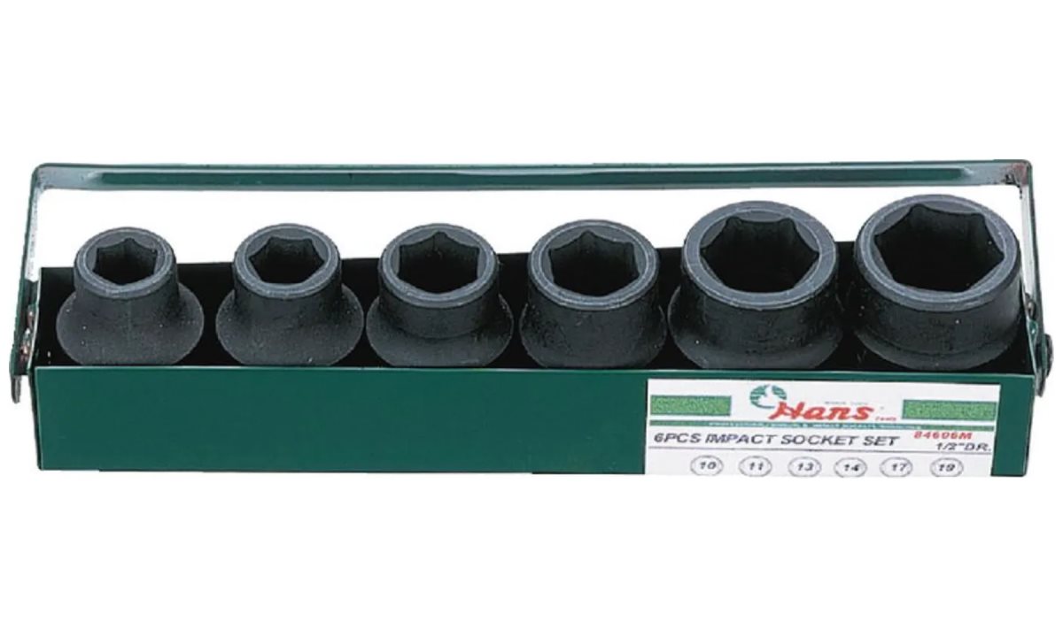  Набор ударных торцевых головок 1/2 Hans, 84607M (0)