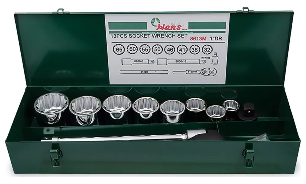 Набор инструментов на 1 Hans, 8613M (0)