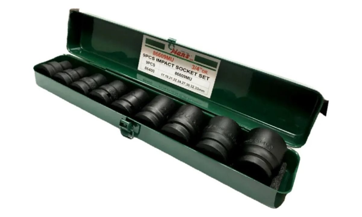  86609MU Комплект ударных головок 3/4 17-33 мм 9 пр. (0)