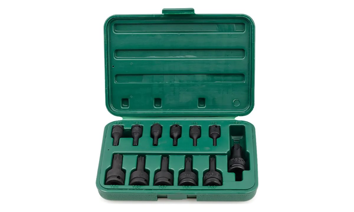  Комплект ударных бит TORX Hans, 896014-12 (0)