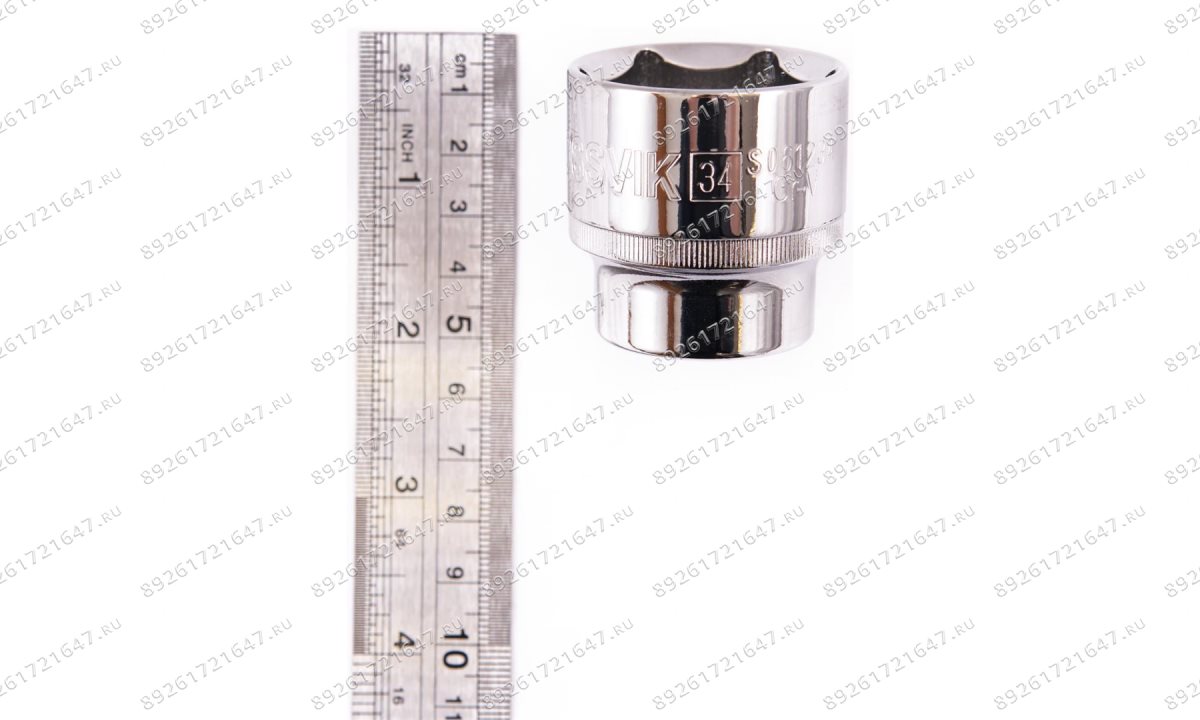  S061234 Головка торцевая ROSSVIK 1/2