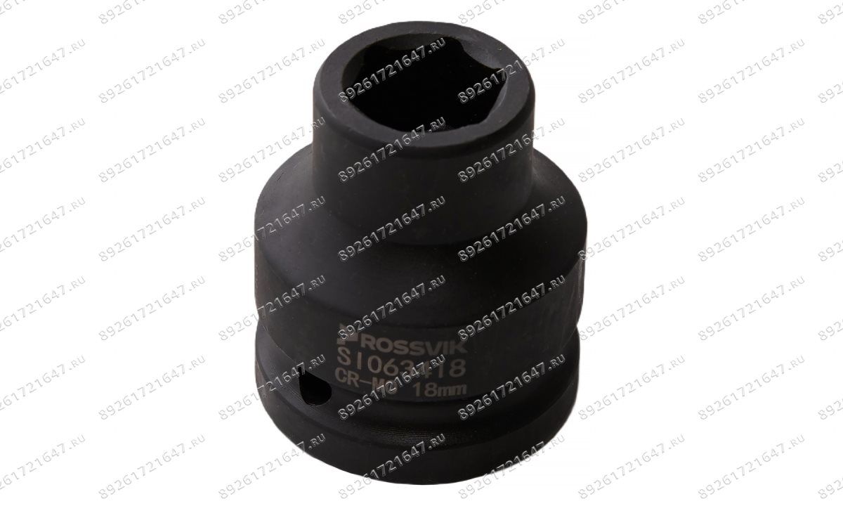  SI063418 Головка торцевая ударная 6-гранная ROSSVIK 3/4