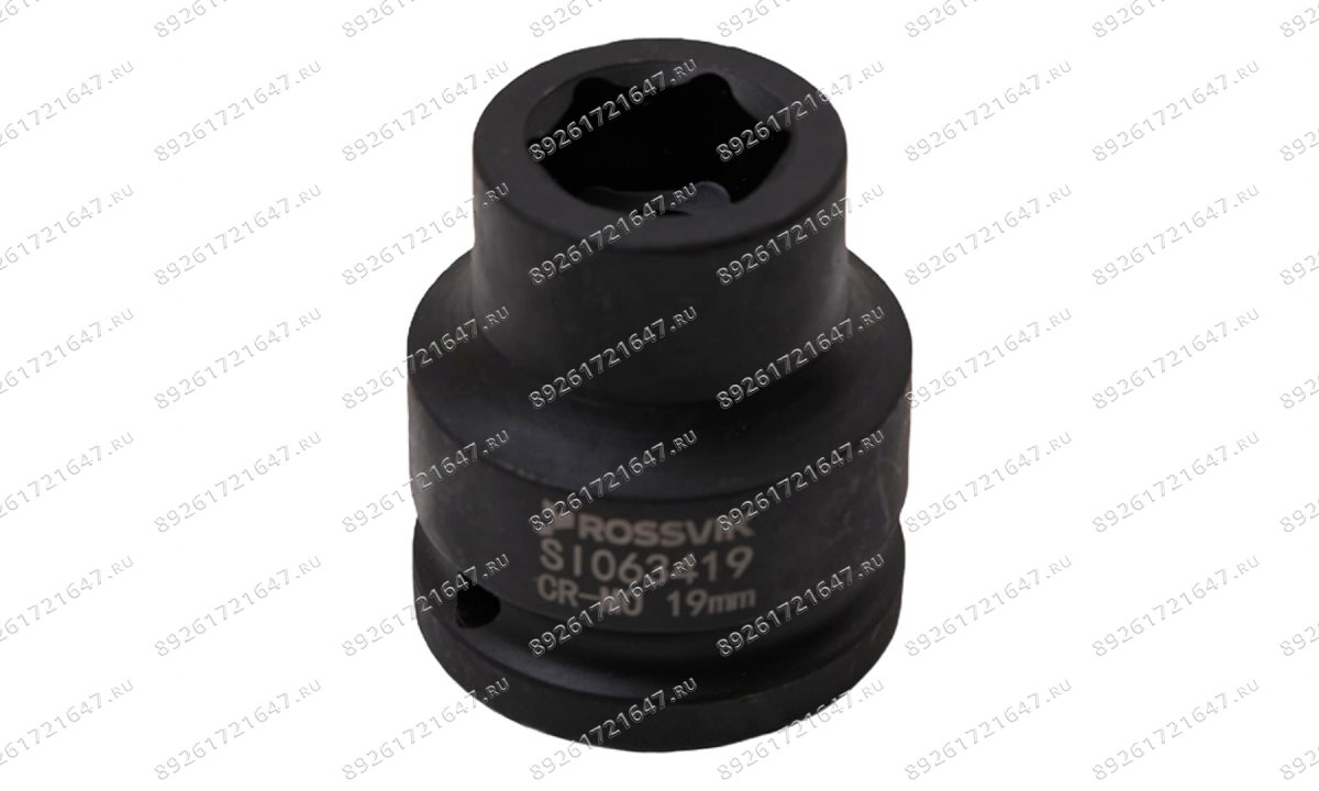  SI063419 Головка торцевая ударная 6-гранная ROSSVIK 3/4