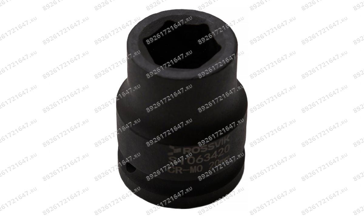  SI063420 Головка торцевая ударная 6-гранная ROSSVIK 3/4