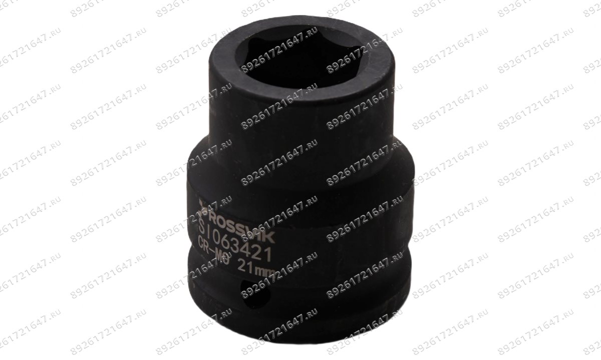  SI063421 Головка торцевая ударная 6-гранная ROSSVIK 3/4