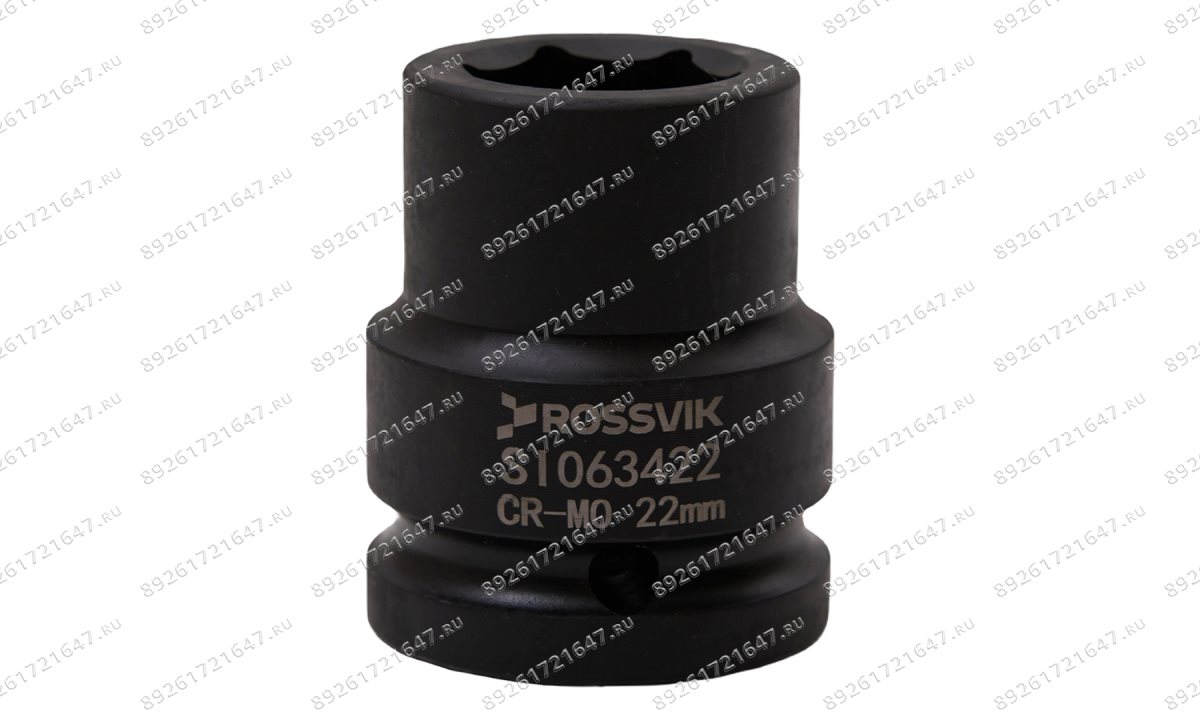  SI063422 Головка торцевая ударная 6-гранная ROSSVIK 3/4