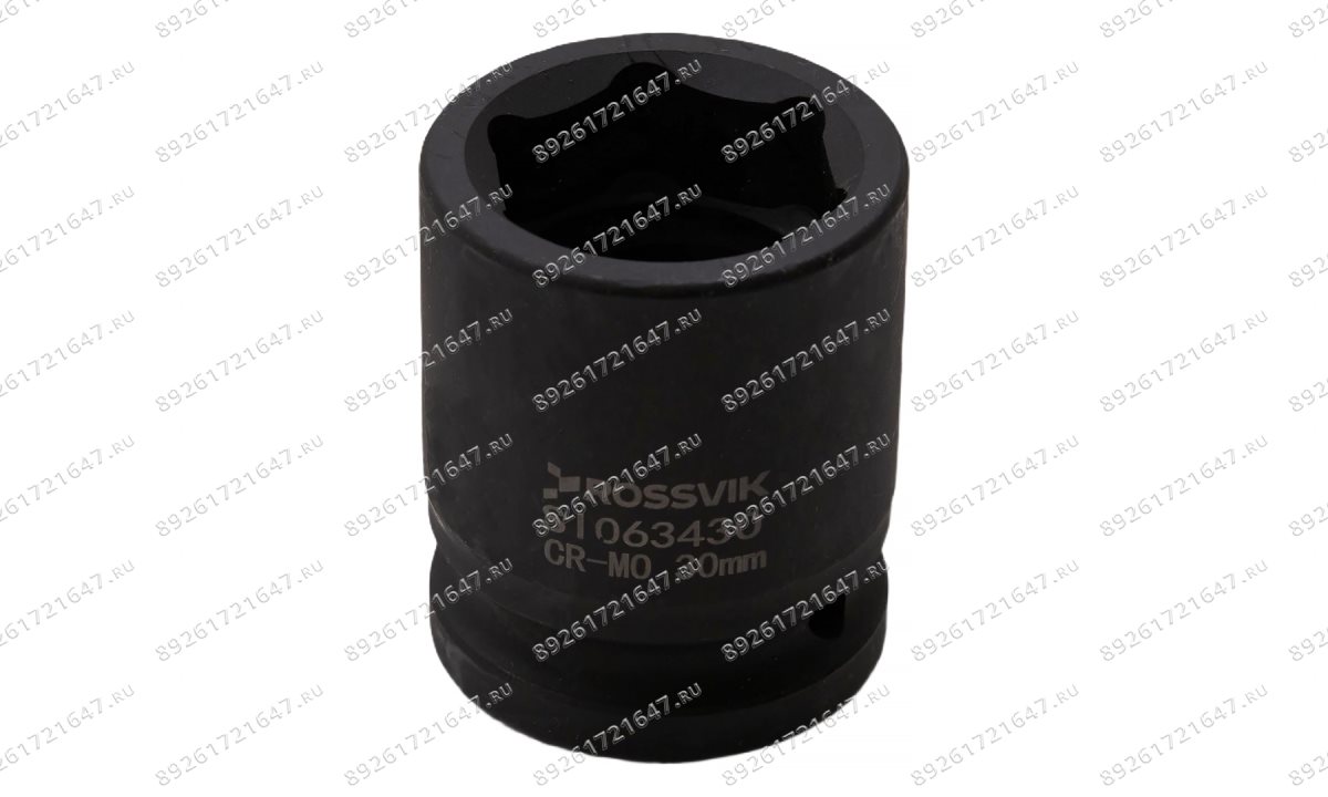  SI063430 Головка торцевая ударная 6-гранная ROSSVIK 3/4