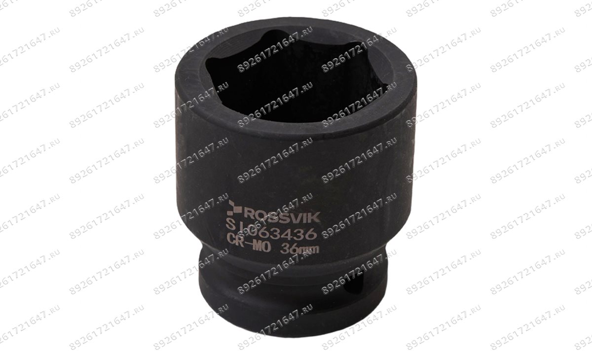  SI063436 Головка торцевая ударная 6-гранная ROSSVIK 3/4