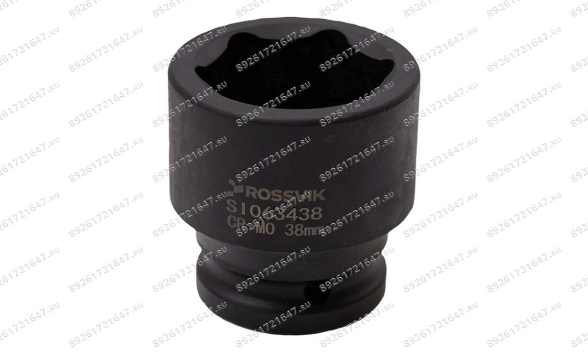  SI063438 Головка торцевая ударная 6-гранная ROSSVIK 3/4