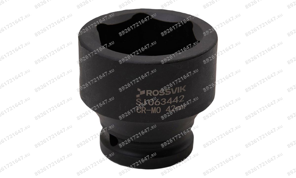  SI063442 Головка торцевая ударная 6-гранная ROSSVIK 3/4