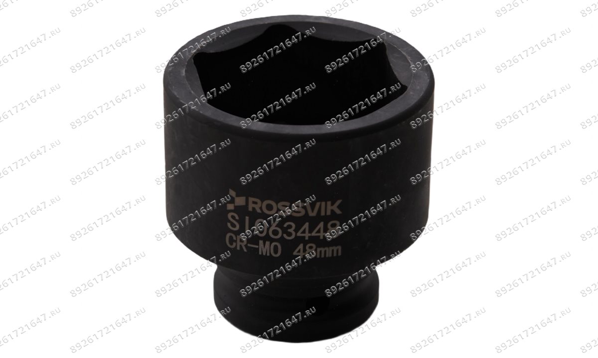  SI063448 Головка торцевая ударная 6-гранная ROSSVIK 3/4