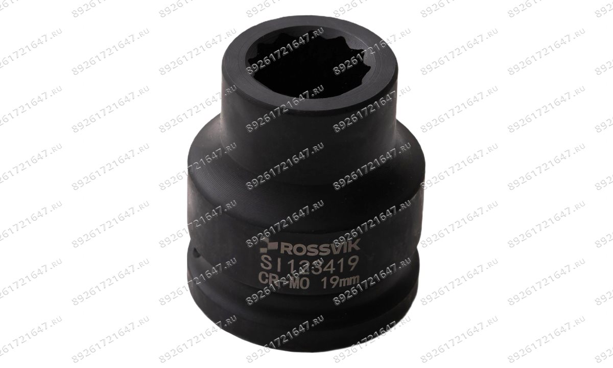  SI123419 Головка торцевая ударная 12-гранная ROSSVIK 3/4