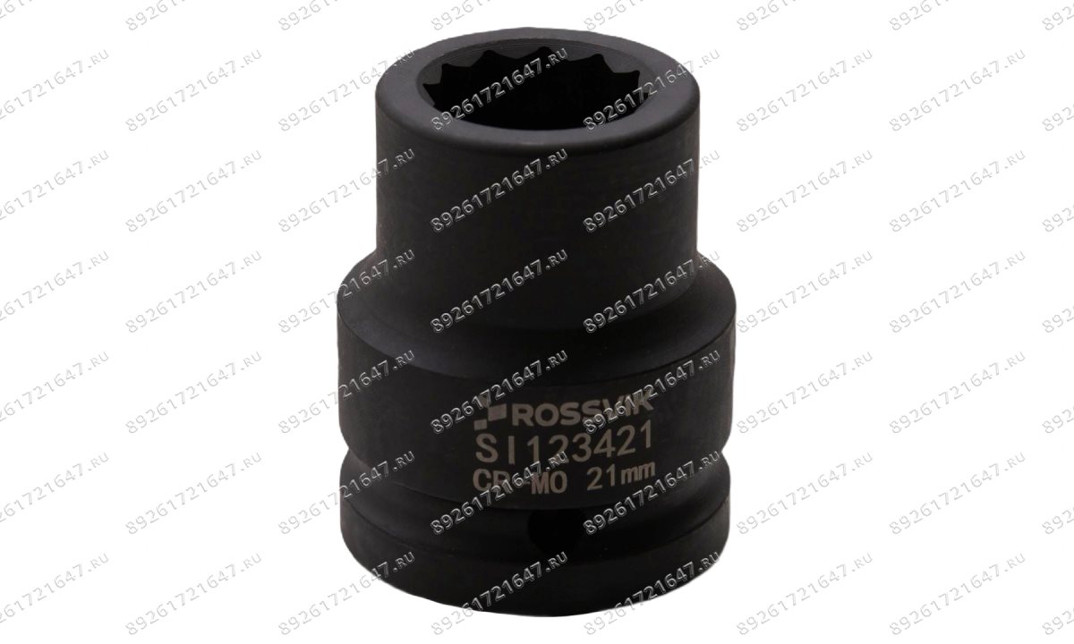  SI123421 Головка торцевая ударная 12-гранная ROSSVIK 3/4