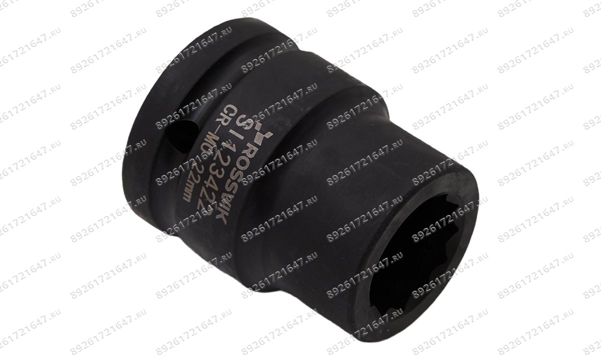  SI123422 Головка торцевая ударная 12-гранная ROSSVIK 3/4