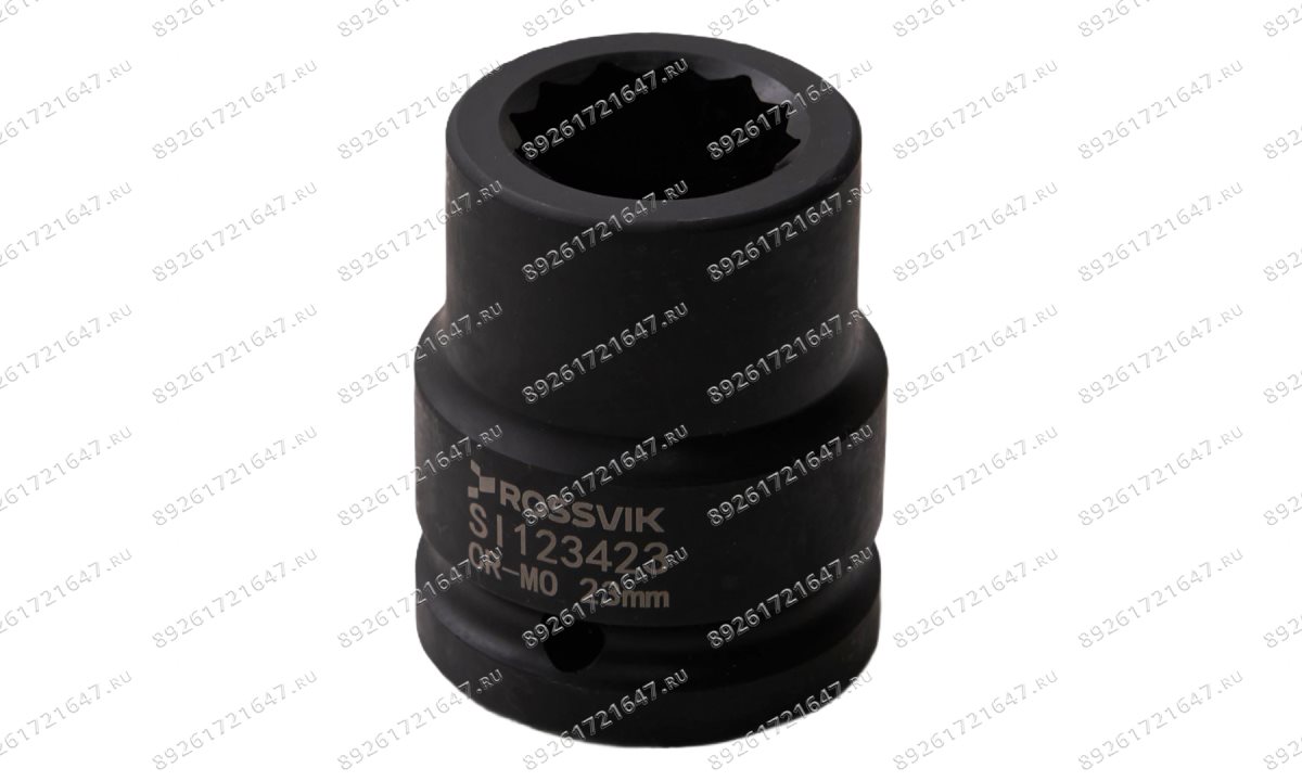  SI123423 Головка торцевая ударная 12-гранная ROSSVIK 3/4