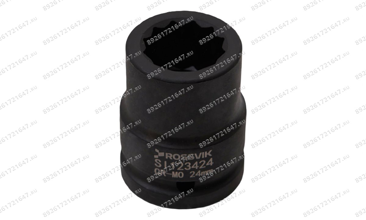  SI123424 Головка торцевая ударная 12-гранная ROSSVIK 3/4