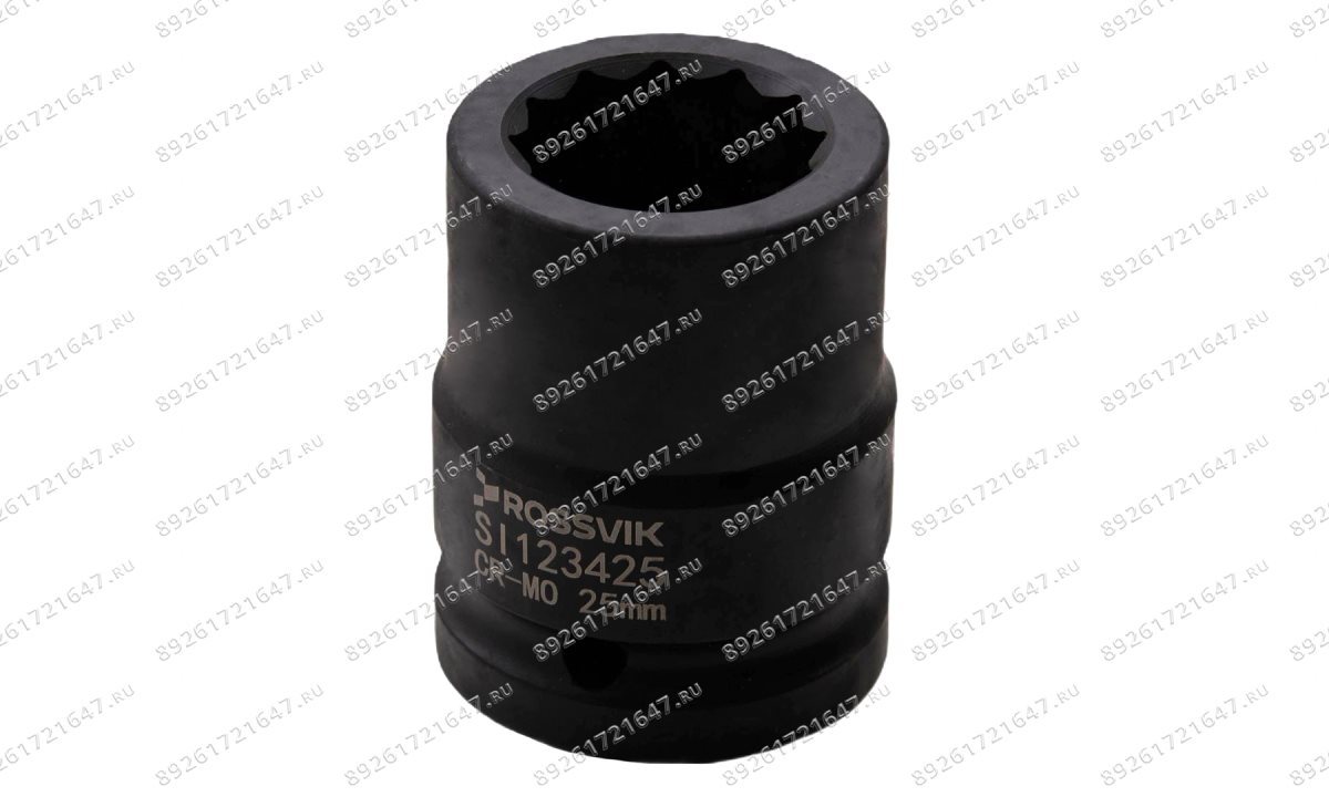  SI123425 Головка торцевая ударная 12-гранная ROSSVIK 3/4