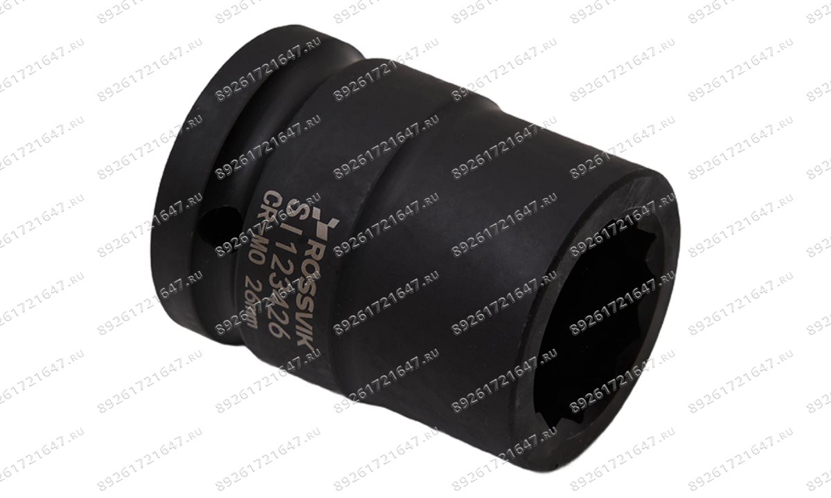  SI123426 Головка торцевая ударная 12-гранная ROSSVIK 3/4