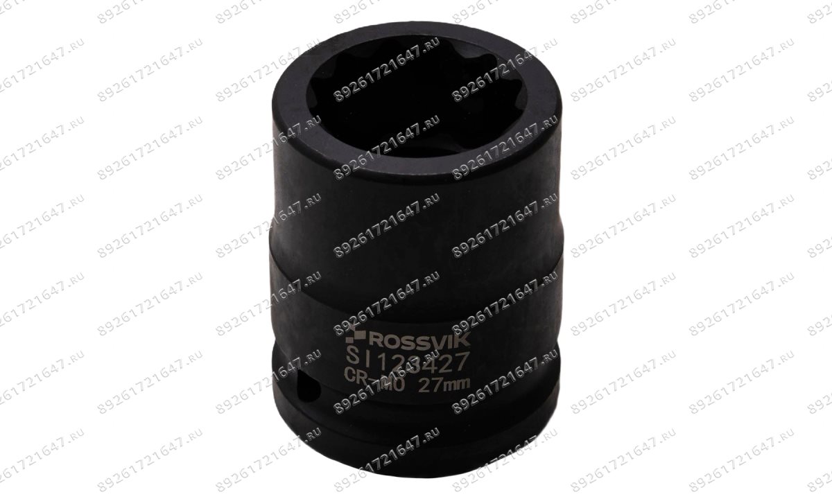  SI123427 Головка торцевая ударная 12-гранная ROSSVIK 3/4