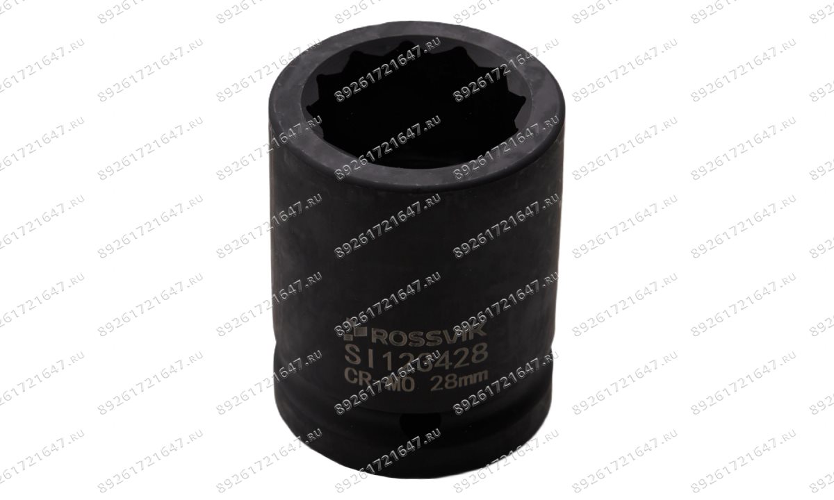  SI123428 Головка торцевая ударная 12-гранная ROSSVIK 3/4