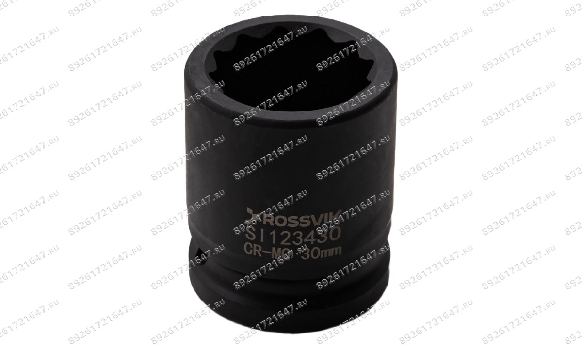  SI123430 Головка торцевая ударная 12-гранная ROSSVIK 3/4