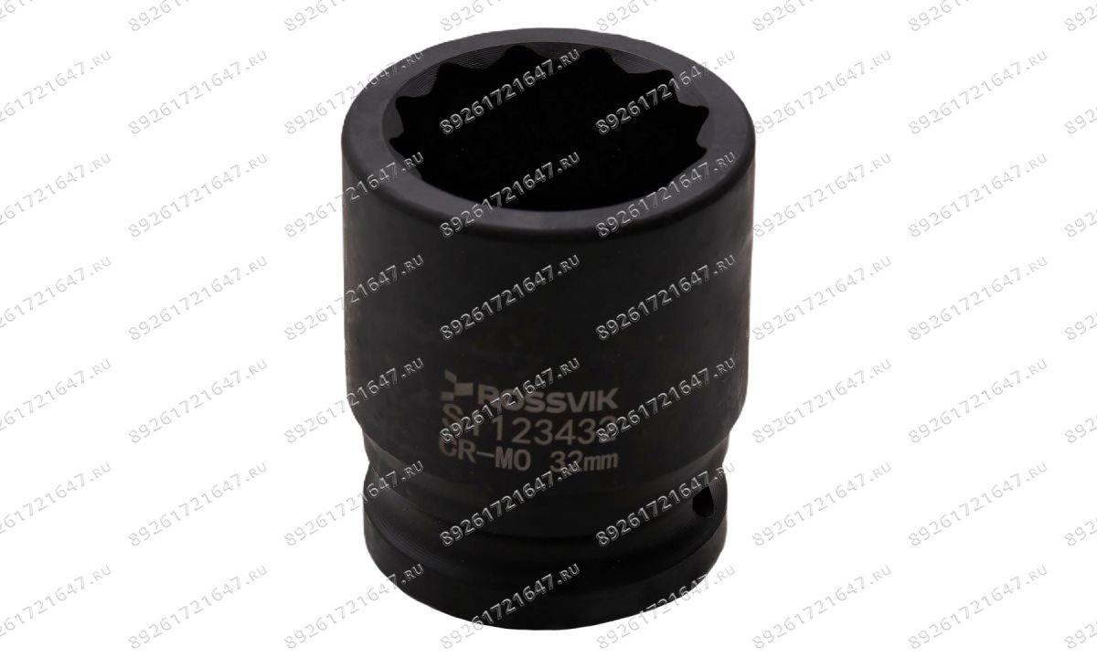  SI123432 Головка торцевая ударная 12-гранная ROSSVIK 3/4