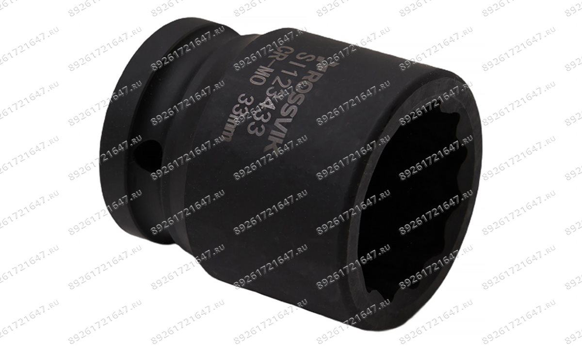  SI123433 Головка торцевая ударная 12-гранная ROSSVIK 3/4