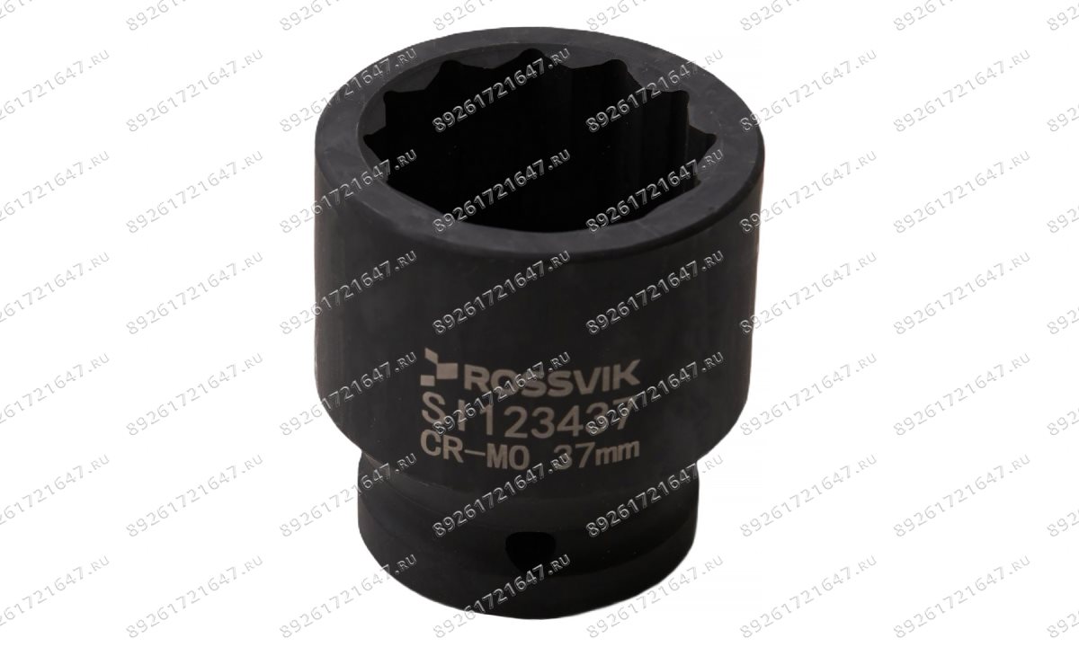  SI123437 Головка торцевая ударная 12-гранная ROSSVIK 3/4