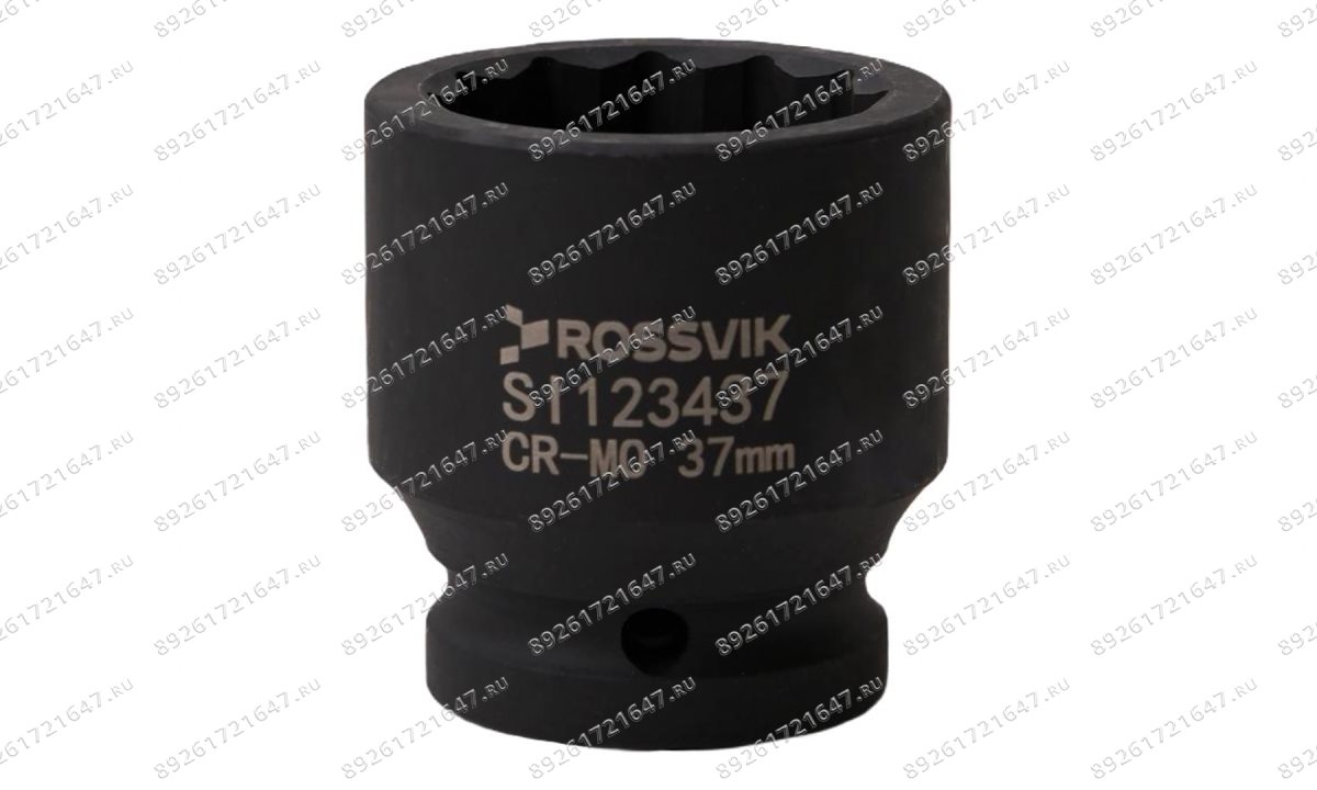  SI123437 Головка торцевая ударная 12-гранная ROSSVIK 3/4