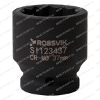  SI123437 Головка торцевая ударная 12-гранная ROSSVIK 3/4