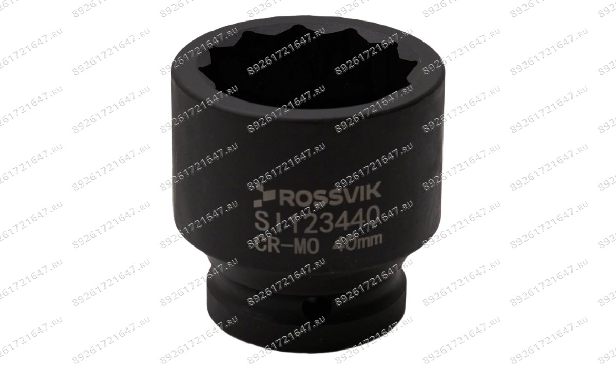  SI123440 Головка торцевая ударная 12-гранная ROSSVIK 3/4
