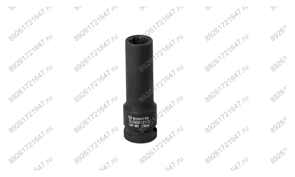  SID061213 Головка торцевая ударная, глубокая ROSSVIK, 1/2