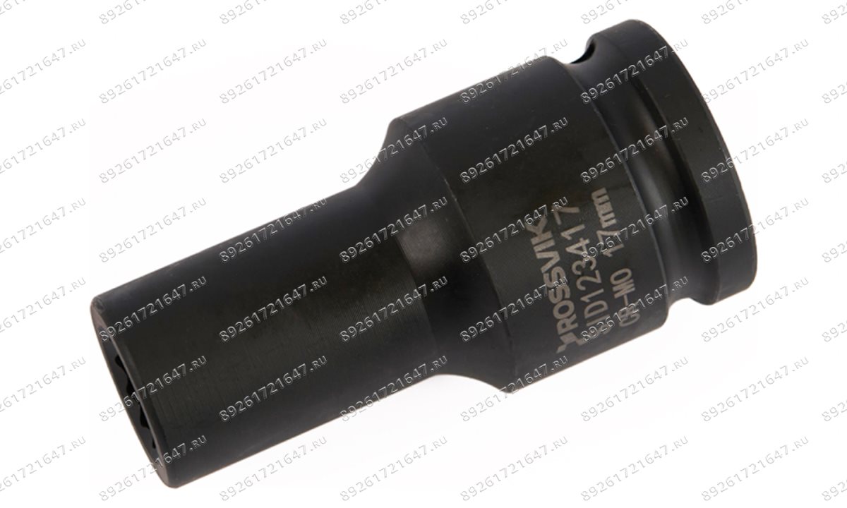  SID123417 Головка торцевая ударная глубокая 12-гранная ROSSVIK 3/4