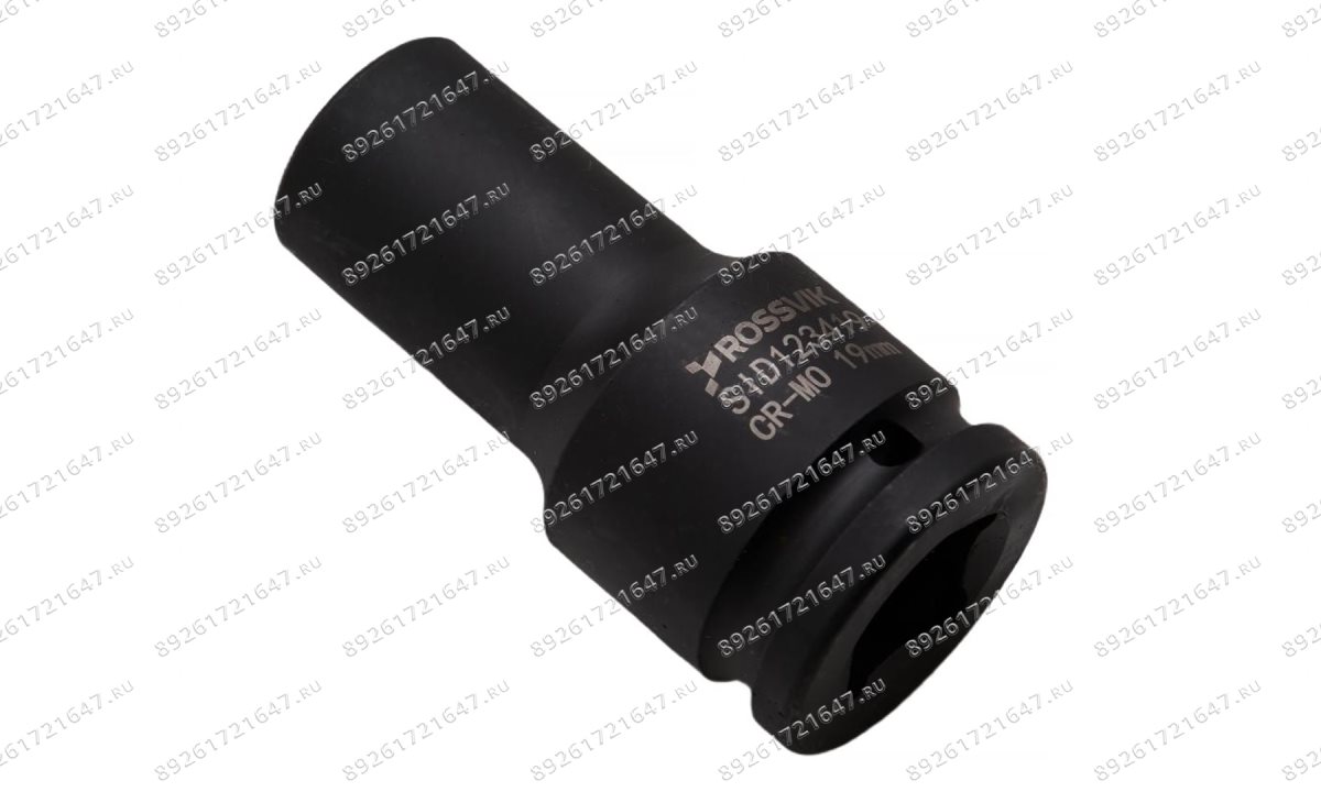  SID123419 Головка торцевая ударная глубокая 12-гранная ROSSVIK 3/4