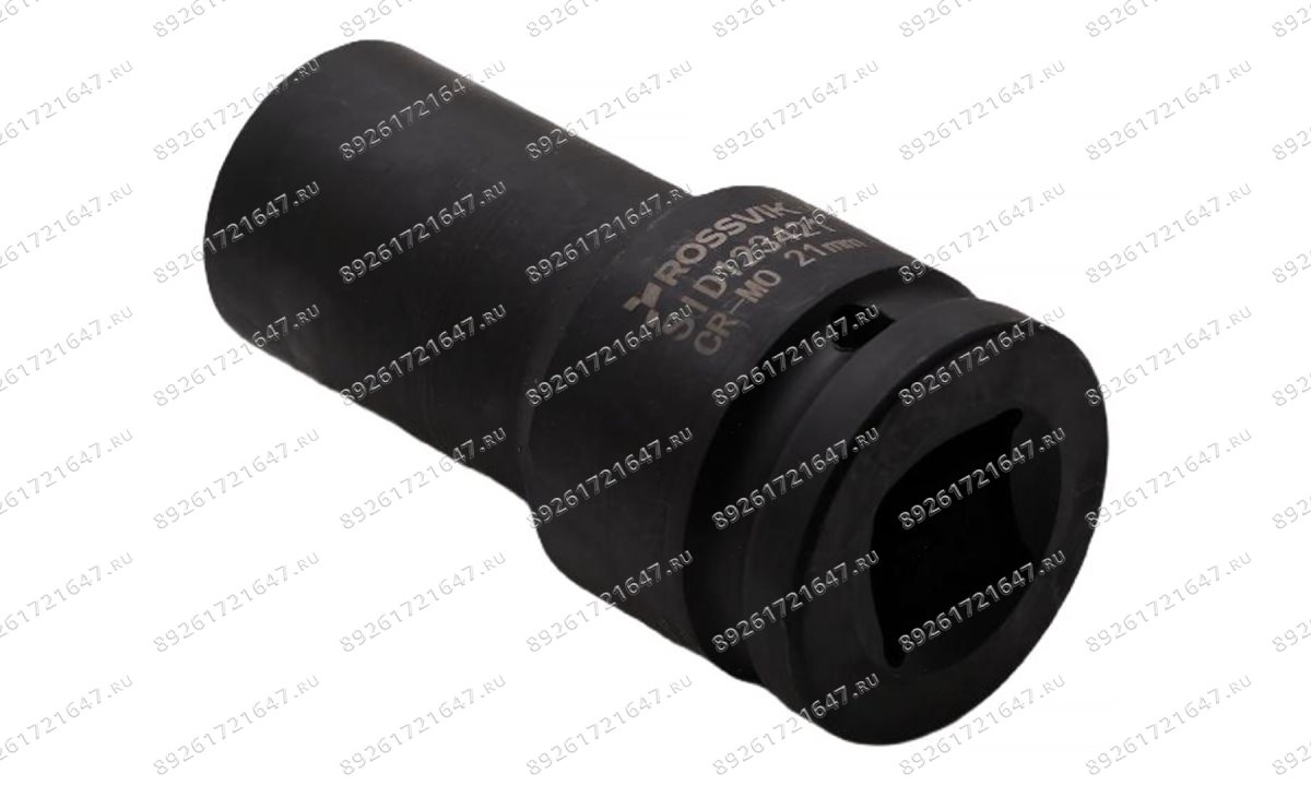  SID123421 Головка торцевая ударная глубокая 12-гранная ROSSVIK 3/4