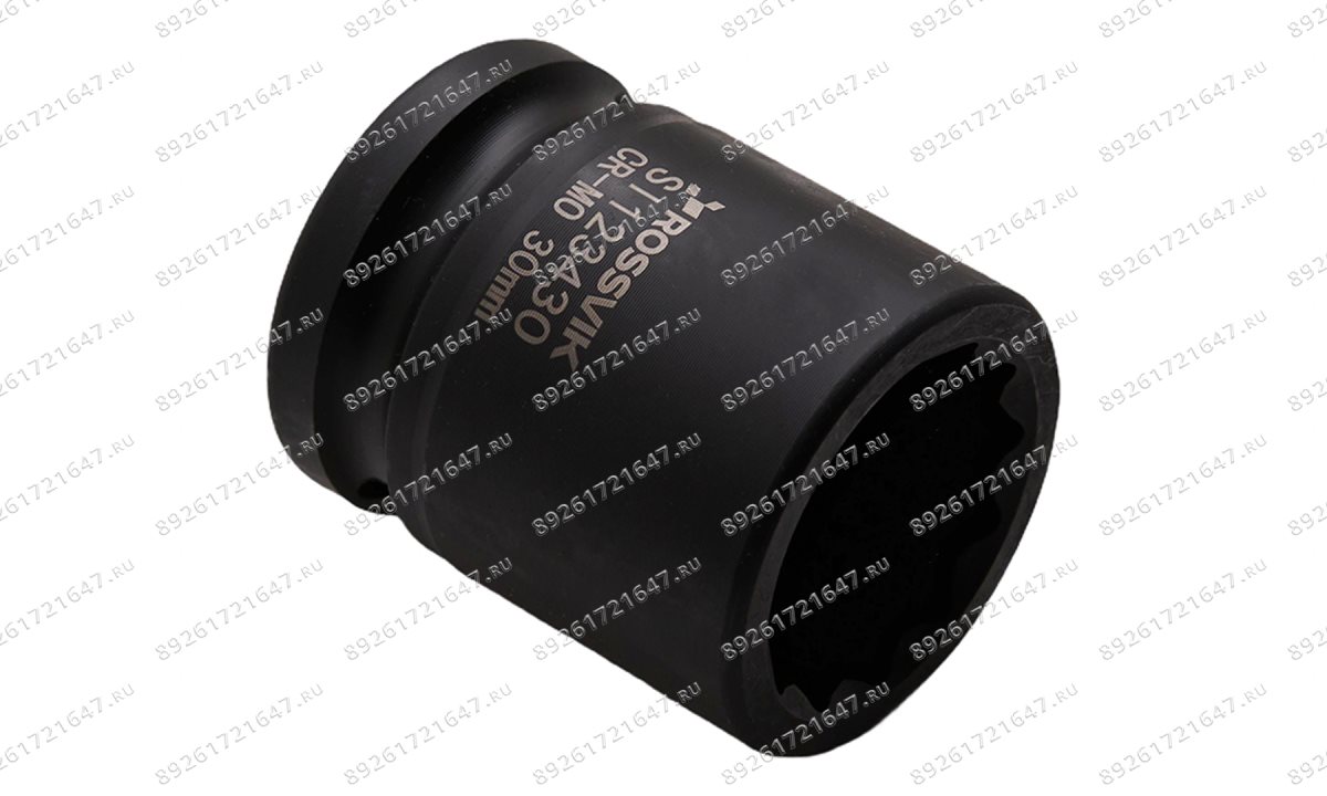  SID123433 Головка торцевая ударная глубокая 12-гранная ROSSVIK 3/4