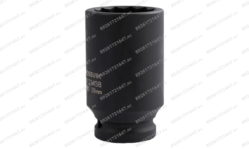 SID123438 Головка торцевая ударная глубокая 12-гранная ROSSVIK 3/4