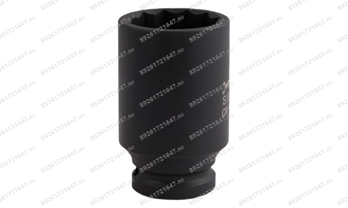  SID123441 Головка торцевая ударная глубокая 12-гранная ROSSVIK 3/4