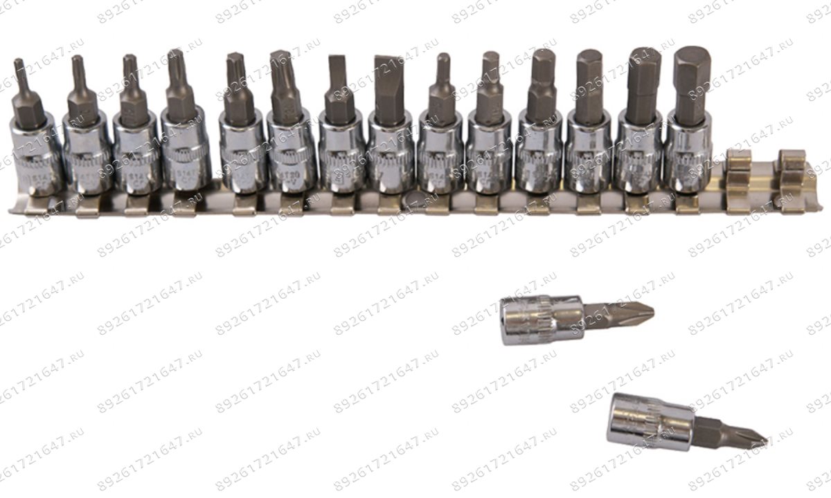  SST0130 Набор головок со вставкой на рельсе 1/4