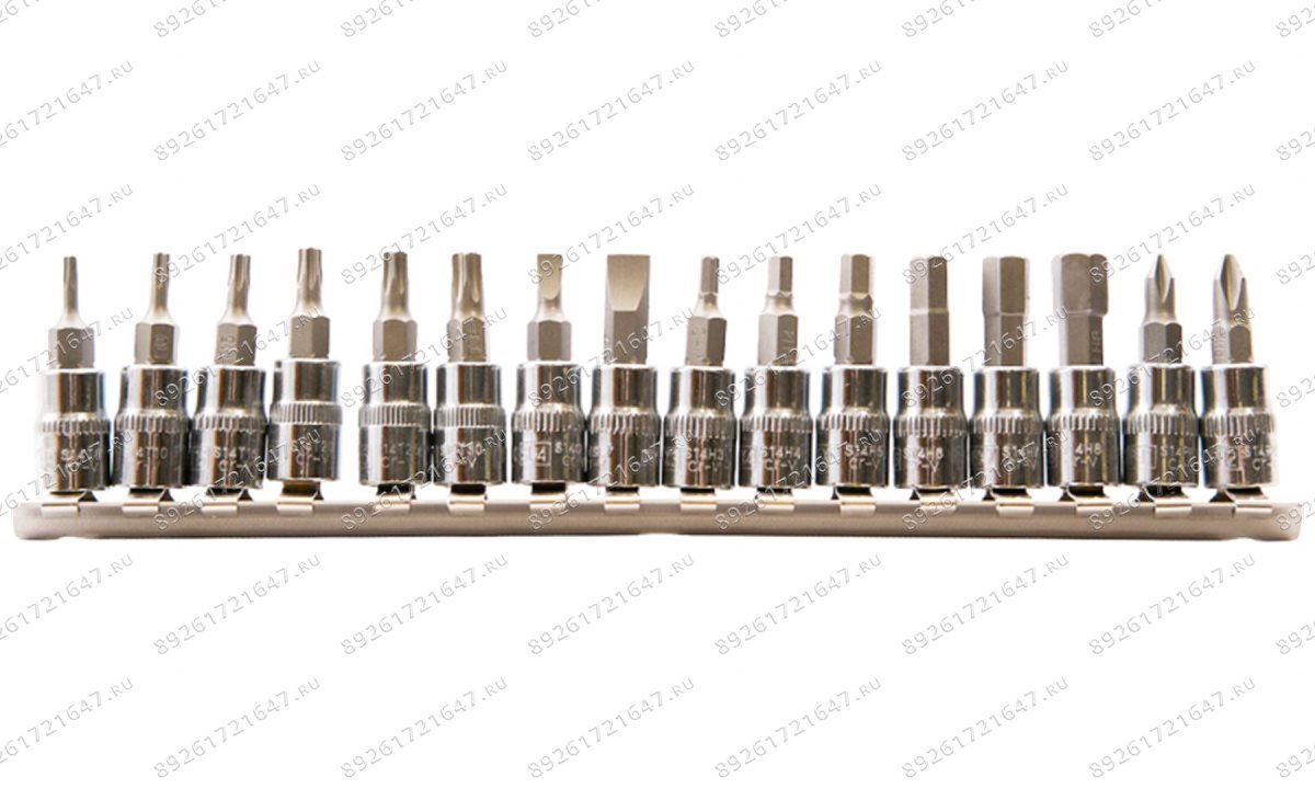  SST0130 Набор головок со вставкой на рельсе 1/4